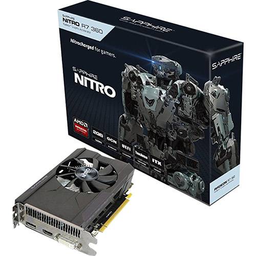 Assistência Técnica, SAC e Garantia do produto Placa de Video Radeon R7 360 2GB Nitro Oc DDR5 - Sapphire