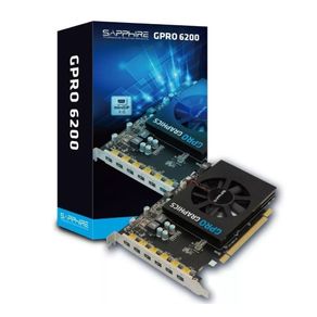 Assistência Técnica, SAC e Garantia do produto Placa de Vídeo Sapphire 32258-00-20G Gpro 6200 4GB 128Bits DDR5 PCI-E Eyefinity