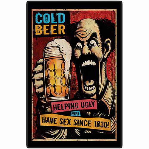 Assistência Técnica, SAC e Garantia do produto Placa Decorativa 5063 Cold Beer - At.home