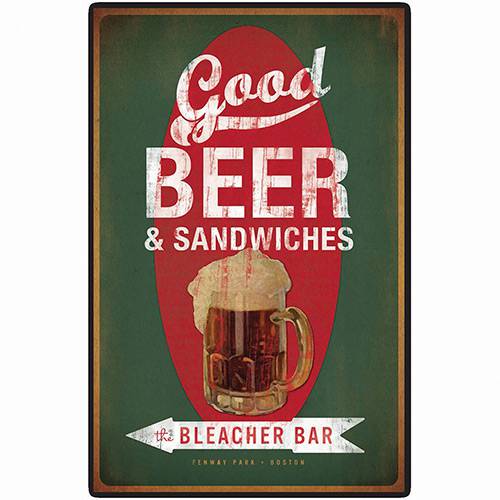 Assistência Técnica, SAC e Garantia do produto Placa Decorativa 5067 Good Beer & Sandwich - At.home