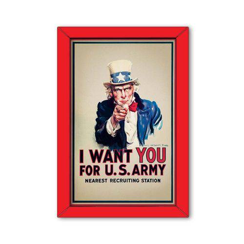 Assistência Técnica, SAC e Garantia do produto Placa Decorativa Mod. 21 - I Want You