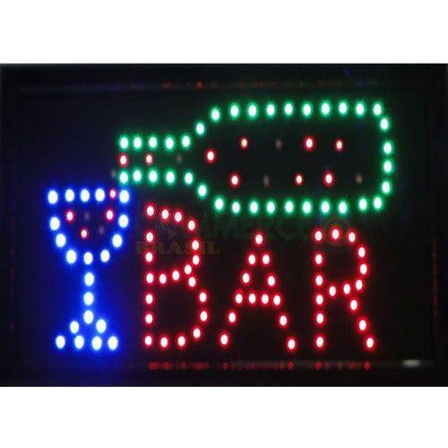 Assistência Técnica, SAC e Garantia do produto Placa Letreiro Painel Luminoso Led Bar 110v