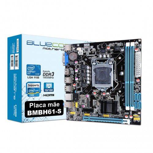 Assistência Técnica, SAC e Garantia do produto Placa Mãe LGA 1155 Bluecase BMBH61-S
