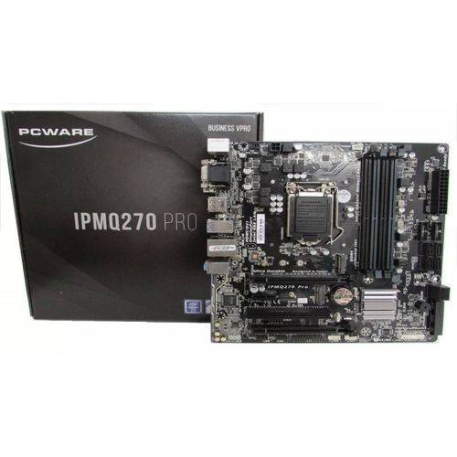 Assistência Técnica, SAC e Garantia do produto Placa Mãe Pcware Intel Lga 1151 Ipmq270 Pro Ddr4