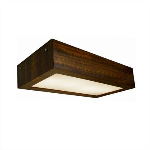 Assistência Técnica, SAC e Garantia do produto Plafon em Madeira Aberto Longo 12x60x30cm para 4 Lâmpadas E27 Normal ou LED - Union 022