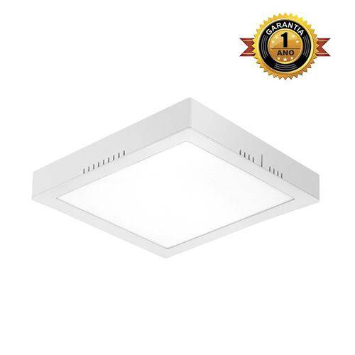 Assistência Técnica, SAC e Garantia do produto Plafon Led Quadrado Sobrepor 18w Luz Neutra Eco30470