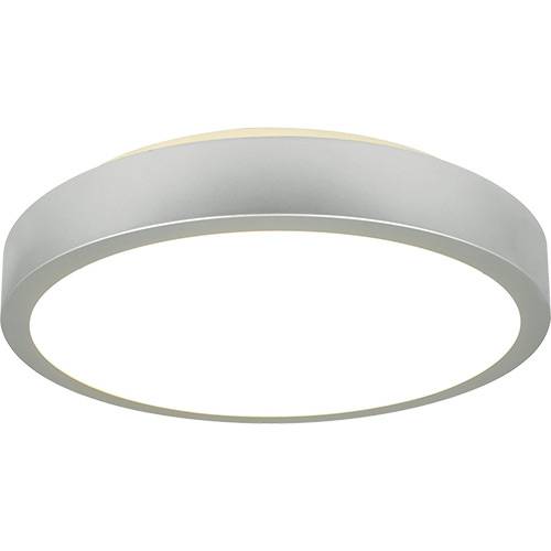Assistência Técnica, SAC e Garantia do produto Plafon Liz Redondo 30x9cm Metal Plástico Branco - Premier Iluminação