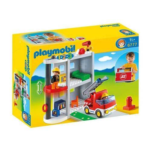 Assistência Técnica, SAC e Garantia do produto Playmobil 1 2 3 Maleta Estação Bombeiros