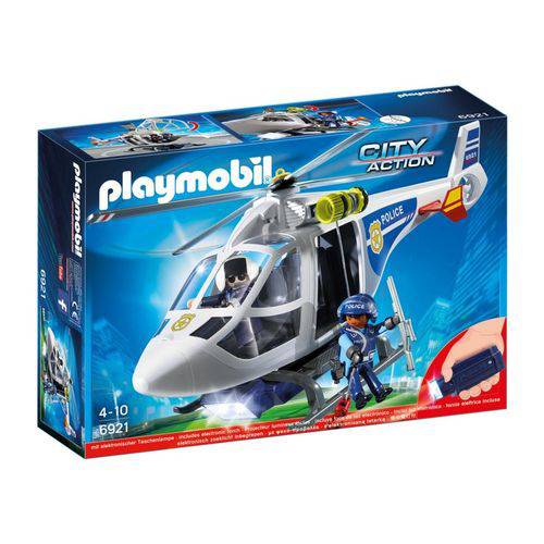 Assistência Técnica, SAC e Garantia do produto Playmobil Helicóptero da Polícia com Luzes Led Sunny 6921