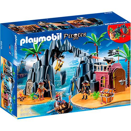 Assistência Técnica, SAC e Garantia do produto Playmobil Ilha do Tesouro dos Piratas - Sunny Brinquedos