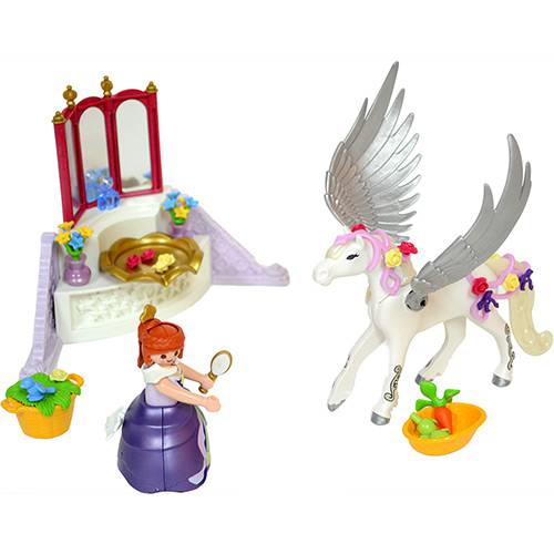 Assistência Técnica, SAC e Garantia do produto Playmobil Pegasus e Princesa com Centro de Beleza
