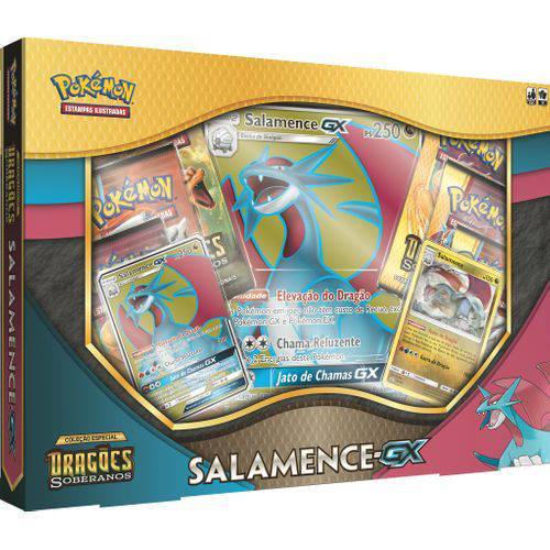 Assistência Técnica, SAC e Garantia do produto Pokémon Box Salamence-GX