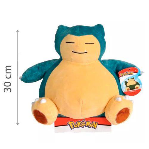 Assistência Técnica, SAC e Garantia do produto Pokemon Pelúcia Snorlax 30 Cm - Dtc