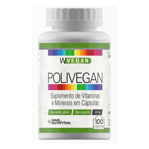 Assistência Técnica, SAC e Garantia do produto Polivitaminico Vegan 100 Capsulas Polivegan a A Z WVegan