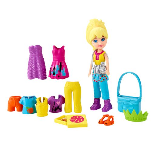 Assistência Técnica, SAC e Garantia do produto Polly Pocket - Bolsinha Férias Polly Ny - Mattel