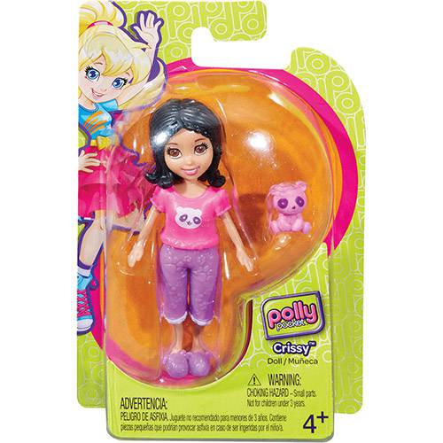 Assistência Técnica, SAC e Garantia do produto Polly Pocket Boneca Básica Crissy com Bichinho - Mattel