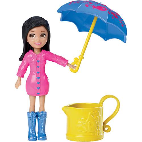 Assistência Técnica, SAC e Garantia do produto Polly Pocket - Bonecas Diversão na Chuva Dhy33/dhy36 Chuva e Sol Crissy - Mattel