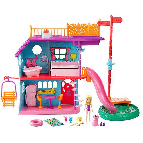 Assistência Técnica, SAC e Garantia do produto Polly Pocket - Casa de Férias da Polly