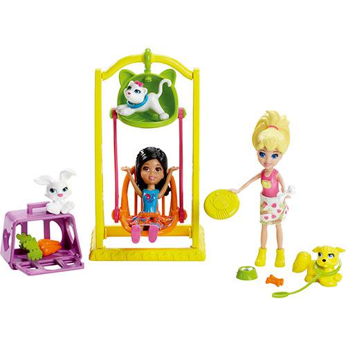 Assistência Técnica, SAC e Garantia do produto Polly Pocket Dia Divertido Parquinho 2 Amigas - Mattel