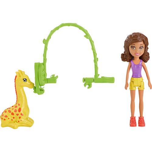 Assistência Técnica, SAC e Garantia do produto Polly Pocket Surpresa Safari Shani Jump Rope - Mattel