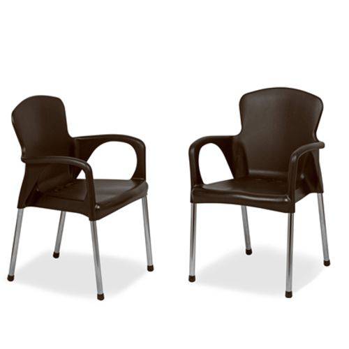 Assistência Técnica, SAC e Garantia do produto Poltrona / Cadeira Varanda Churrasco Decorativa Marrom