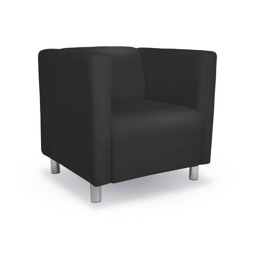 Assistência Técnica, SAC e Garantia do produto Poltrona Modelo Urbano, Tecido Courino Preto, Silla