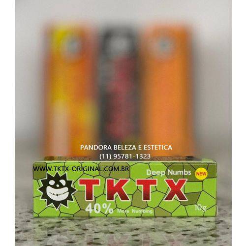 Assistência Técnica, SAC e Garantia do produto Pomada Anestésica Tktx VERDE 40% Tattoo e Micro