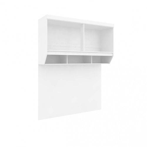 Assistência Técnica, SAC e Garantia do produto Ponte Modulada com Cabeceira Queen 4 Portas 168cm Supreme Robel Branco Fosco/Branco Madeirado