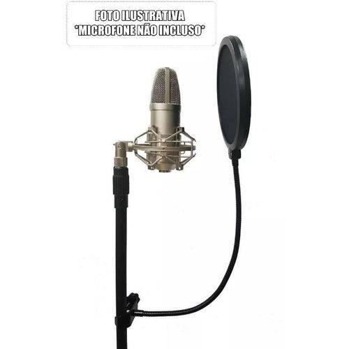 Assistência Técnica, SAC e Garantia do produto Pop Filter Anti Puff Turbo Pop20 com Pescoço 380mm P/ Stúdio