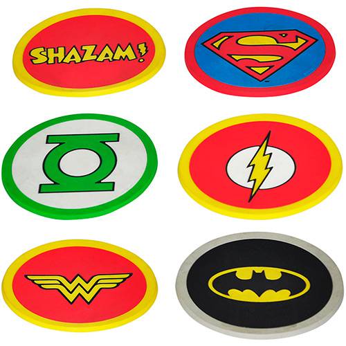 Assistência Técnica, SAC e Garantia do produto Porta-Copos PVC Heroes Signs 6 Peças - Urban