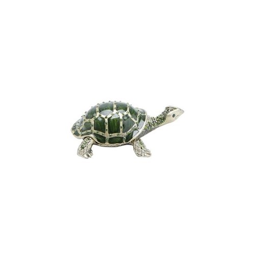 Assistência Técnica, SAC e Garantia do produto Porta Jóias de Zamac Turtle 8X6,5X8cm