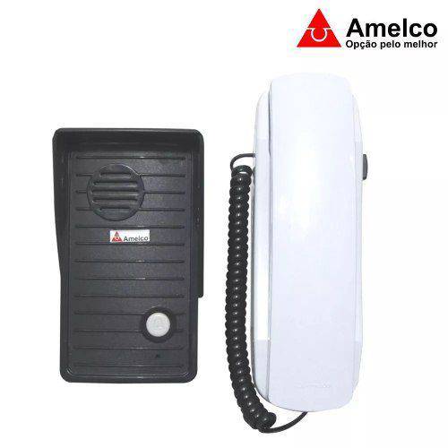 Assistência Técnica, SAC e Garantia do produto Porteiro Eletrônico Resid Amelco Am-m100 Cinza C/ Interfone