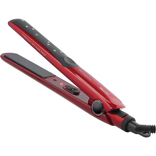 Assistência Técnica, SAC e Garantia do produto Prancha de Cabelo Mallory Diamond Red Bivolt Vermelho Perolizado - 30W