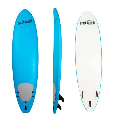 Assistência Técnica, SAC e Garantia do produto Prancha de Surf 6'6 Softboard Azul Claro- Brasil Natural
