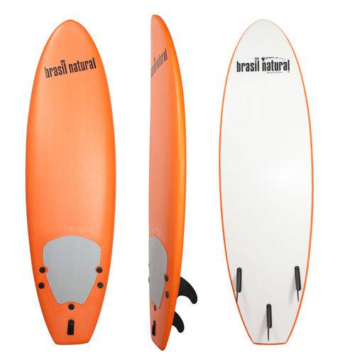 Assistência Técnica, SAC e Garantia do produto Prancha de Surf para Inciante 5'8 Laranja - Brasil Natural