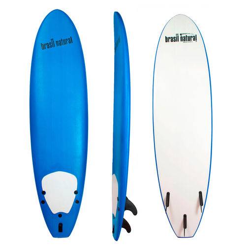 Assistência Técnica, SAC e Garantia do produto Prancha de Surf para Inciante 6'6 Softboard Azul Escuro- Brasil Natural