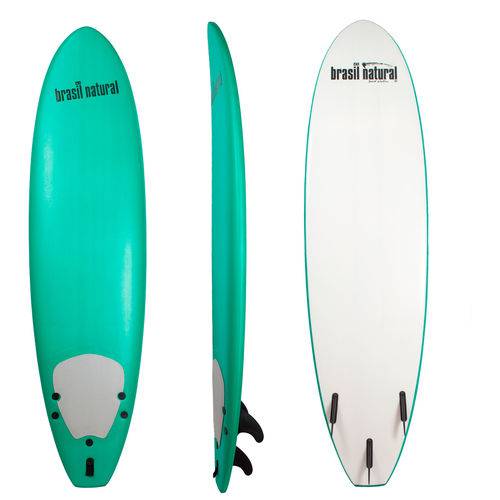 Assistência Técnica, SAC e Garantia do produto Prancha de Surf para Inciante 6'6 Softboard Verde Escuro - Brasil Natural
