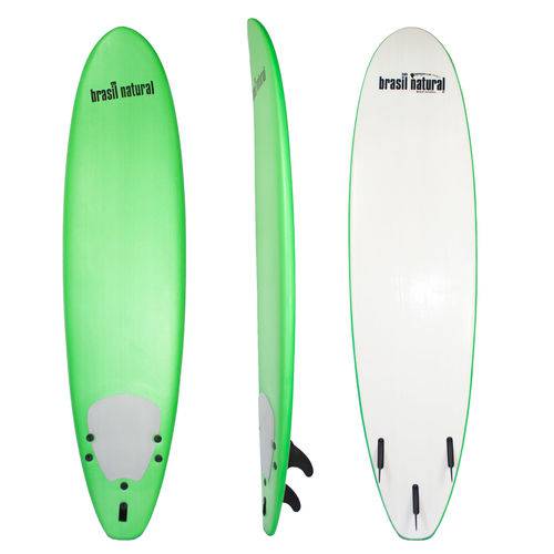 Assistência Técnica, SAC e Garantia do produto Prancha de Surf para Inciante 6''6 Softboard Verde Limão - Brasil Natural