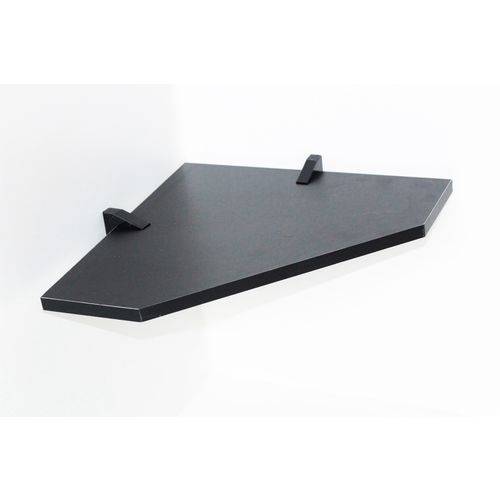 Assistência Técnica, SAC e Garantia do produto Prateleira MDF Canto C/ Suporte PEAD Black 35x35 D-Core