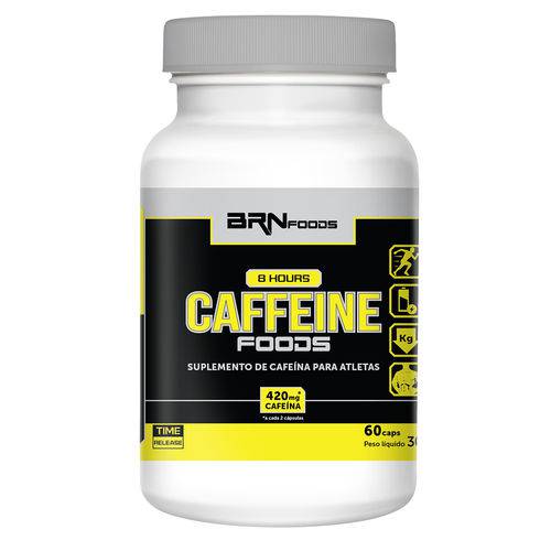 Assistência Técnica, SAC e Garantia do produto Pré Treino 8 Hours Caffeine Foods 60 Cápsulas – Brnfoods