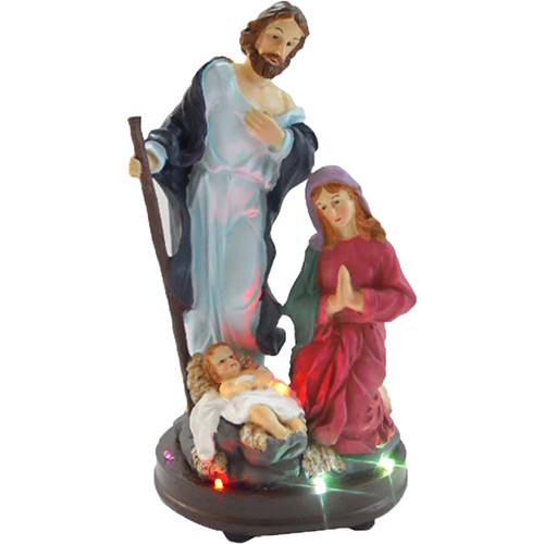 Assistência Técnica, SAC e Garantia do produto Presépio com LED José, Maria e Menino Jesus - Orb Christmas