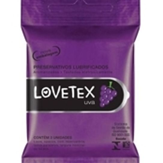 Assistência Técnica, SAC e Garantia do produto Preservativo Lovetex Uva com 3 Unidades