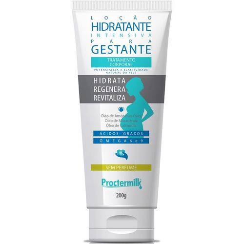 Assistência Técnica, SAC e Garantia do produto Proctermilk Locao Intensiva para Gestante - Sem Perfume 200gr - Previne o Aparecimento de Estrias