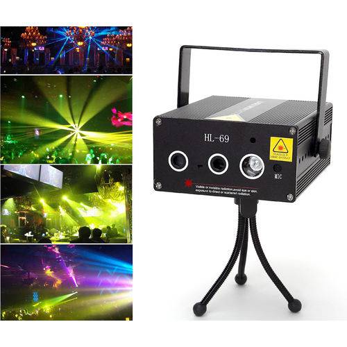 Assistência Técnica, SAC e Garantia do produto Projetor Laser Canhão Strobo Holografico 250mw Verde + Led Azul Vermelho Iluminação Festa Eventos