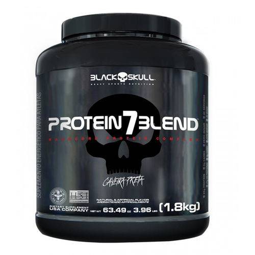 Assistência Técnica, SAC e Garantia do produto Protein 7 Blend 1,8kg - Black Skull - Caramel