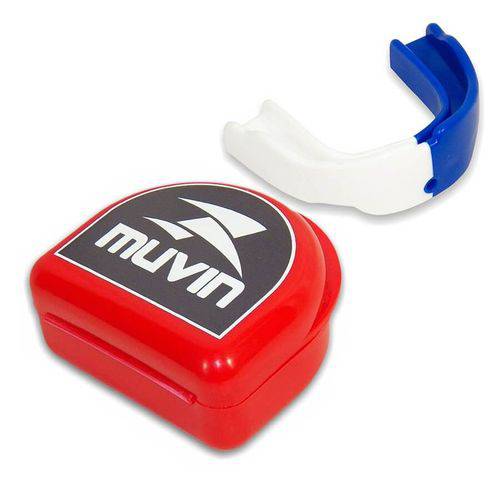 Assistência Técnica, SAC e Garantia do produto Protetor Bucal Dual Color - Branco/azul - Muvin Ptb-200