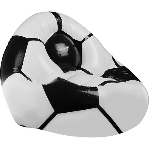 Assistência Técnica, SAC e Garantia do produto Puff Inflável Soccer Plástico Preto - 2Brasil