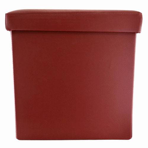 Assistência Técnica, SAC e Garantia do produto Puff Quadrado Desmontável Corino 38cm Vermelho