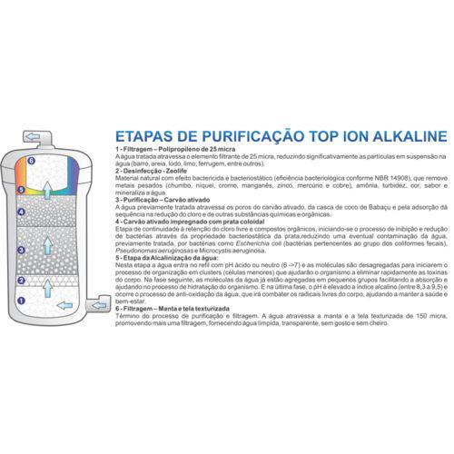 Assistência Técnica, SAC e Garantia do produto Purificador Top Life BlueOxi Água Alcalina e Ozonizada 110v ou 220v Preto