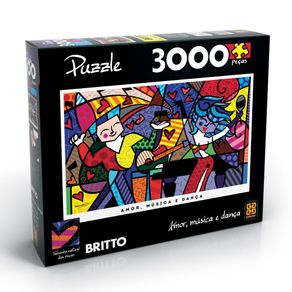 Assistência Técnica, SAC e Garantia do produto Puzzle 3000 Peças Romero Britto